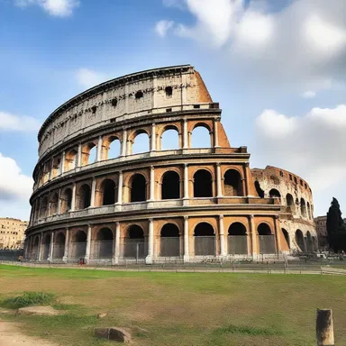 During my visit to Rome, I couldn't help but crave to see the ruins of the ancient Colosseum.