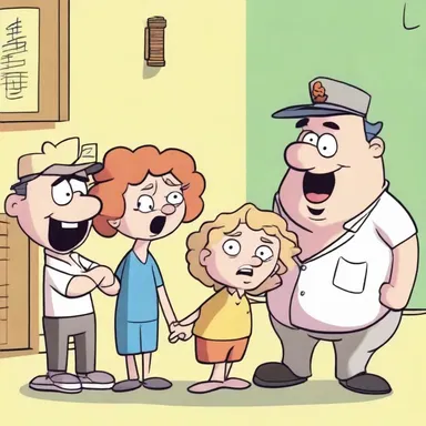 The cartoony characters in this show are vitally expressive and endearing.