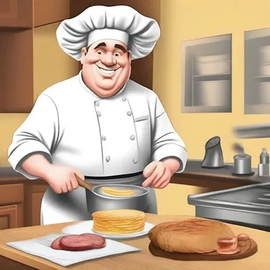 Why did the gouger become a chef? Because they loved cooking the books!