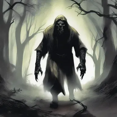 In the fantasy novel, the gouger emerged from the shadows and struck fear into the hearts of all who crossed its path.