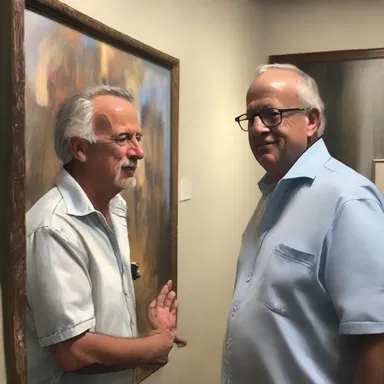 The artist assured the gallery owner that the painting was an original masterpiece.