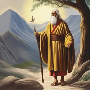 The god of wisdom assured the mortal that he would be protected on his journey.