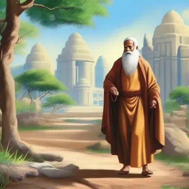 The god of wisdom assured the mortal that he would be protected on his journey.
