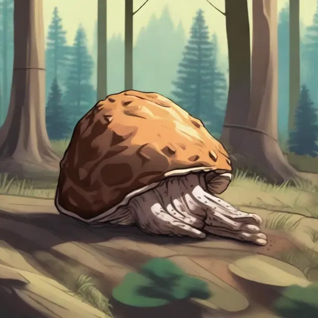 The protagonist unknowingly consumed a saddled-shaped false morel, which caused him to fall into a deep sleep and have vivid dreams.
