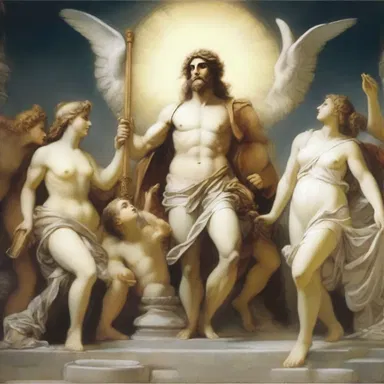 In Greek mythology, the gods were believed to communicate through an overtone of celestial music.
