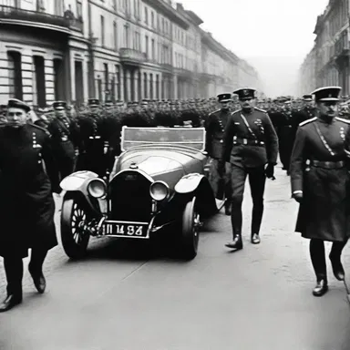 The assassination of Archduke Franz Ferdinand had an overtone of political tension that led to the outbreak of World War I.