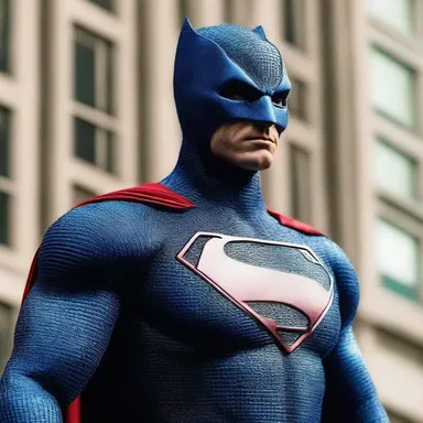 The superhero's suit was covered in tiny squamules, enhancing his strength and durability.