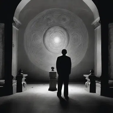 The director light-handedly incorporated symbolism into the film, allowing the audience to subtly interpret its meaning.