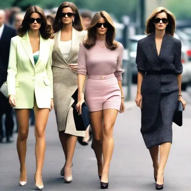 Despite her reputation for being stylish, she often displayed a laxness in her wardrobe choices.