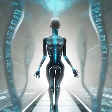In the futuristic world depicted in the novel, individuals would undergo genetic modifications to eliminate any laxness in their bodies, becoming perfect and efficient beings.