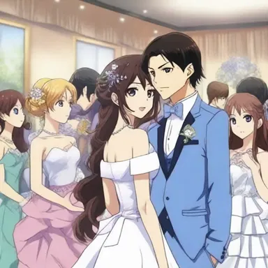 In the popular anime series, the characters prepare for the highly anticipated prom at their high school.