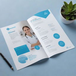 Create a high-quality, professional brochure aimed at promoting services, generating leads and providing accurate information to a target audience that includes hospitals, schools, and commercial complexes.