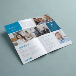 Create a high-quality, professional brochure aimed at promoting services, generating leads and providing accurate information to a target audience that includes hospitals, schools, and commercial complexes.