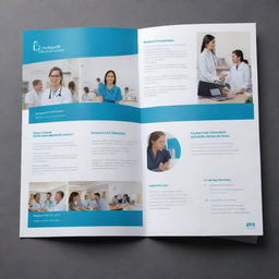 Create a high-quality, professional brochure aimed at promoting services, generating leads and providing accurate information to a target audience that includes hospitals, schools, and commercial complexes.