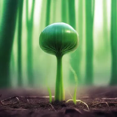 In the science fiction novel, the protagonist encounters an alien creature that resembles a sedge family plant.