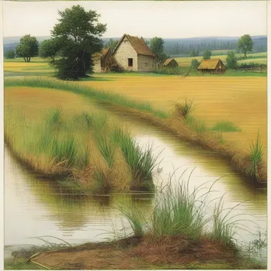 During medieval times, sedge family plants were commonly used for bedding material by people living in rural areas.
