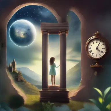 In the magical world of the story, the commutability of time and space made unbelievable adventures possible.