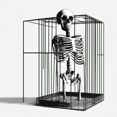 Why did the skeleton keep his ribs in a cage? Because he didn't want to make any humorous ribbing.