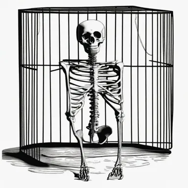 Why did the skeleton keep his ribs in a cage? Because he didn't want to make any humorous ribbing.