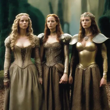 The tasteless costumes in the fantasy movie made it hard to believe in the magical world.