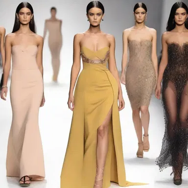 The tasteless dress choice at the fashion event raised many eyebrows.