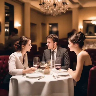 The dinner at the new restaurant was tasteless, but the company and conversation made it a romantic evening.