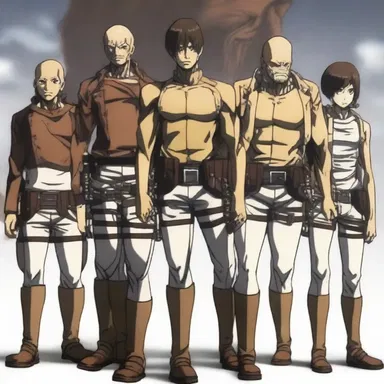 In the anime series Attack on Titan, the characters sum up the total number of Titans they have encountered.