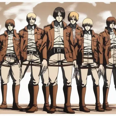 In the anime series Attack on Titan, the characters sum up the total number of Titans they have encountered.