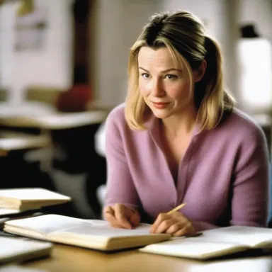 In the romantic comedy movie Bridget Jones's Diary, the main character tries to sum up her past relationships in her diary.