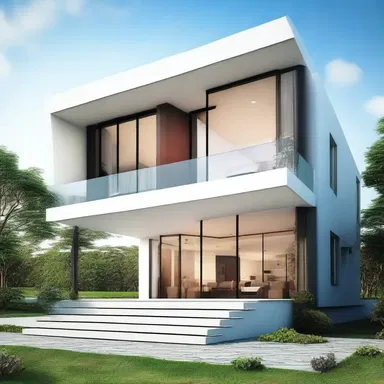 The architect will sum up the main features of the building design.