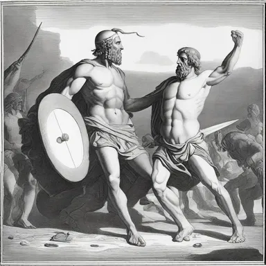 The epic poem 'The Iliad' by Homer sums up the events of the Trojan War.