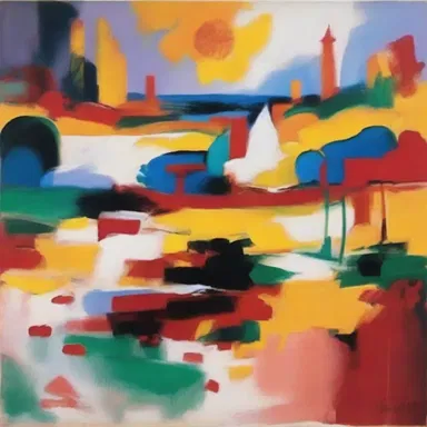 The bold strokes and vibrant colors used in the painting prepossessed viewers to appreciate the artist's unique style.