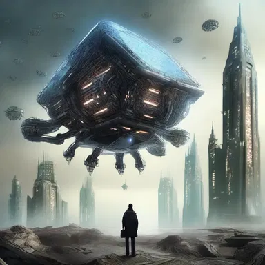 The advanced technology and futuristic setting in the novel prepossess the readers, immersing them in an imaginative world.