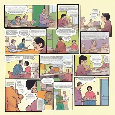 The colorful illustrations and amusing dialogue prepossessed readers, making the comics highly entertaining.