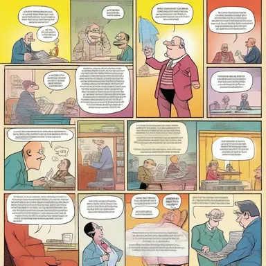 The colorful illustrations and amusing dialogue prepossessed readers, making the comics highly entertaining.