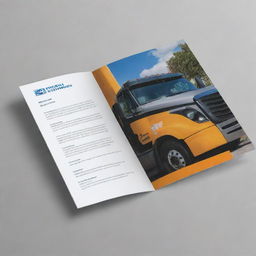 Create a versatile, professional brochure for a diesel delivery service, detailing the reliability and convenience of the delivery process. The brochure targets hospitals, schools, and commercial complexes.