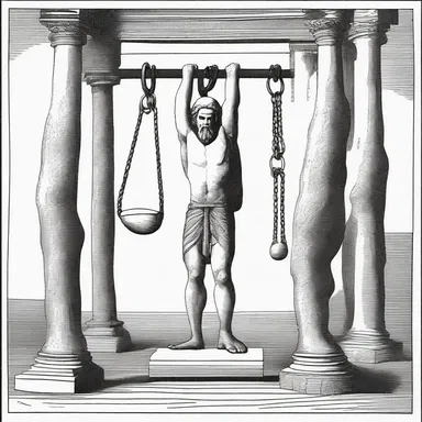 The retributive justice system of ancient civilizations often relied on physical punishment as a means of deterrence.