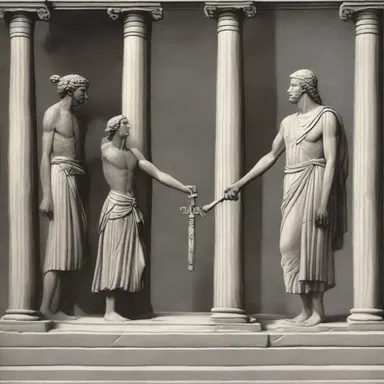 The retributive justice system of ancient civilizations often relied on physical punishment as a means of deterrence.