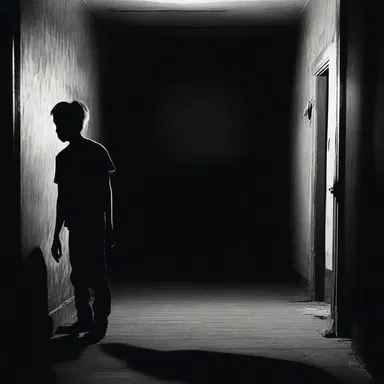 The ominous shadows and eerie silence in the haunted house were signally terrifying.