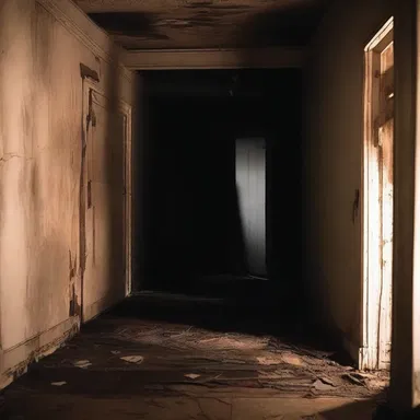 The ominous shadows and eerie silence in the haunted house were signally terrifying.