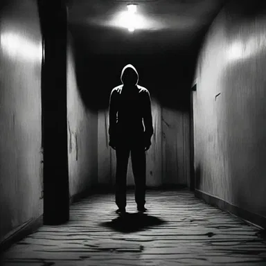 The eerie silence before the jump-scare signally increased the tension and fear in the horror movie.