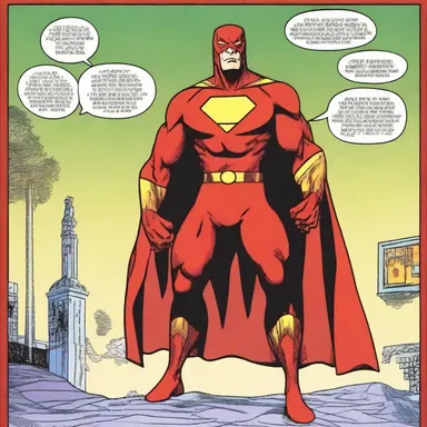 In the comic, the superhero's caducous powers allowed him to shed his skin and disguise himself as a normal human.