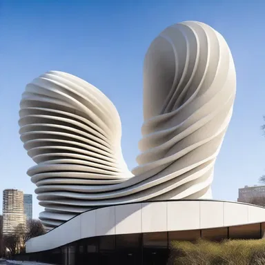 The architect incorporated a unique lug element into the design of the building, resembling the tufted gills of a lugworm.