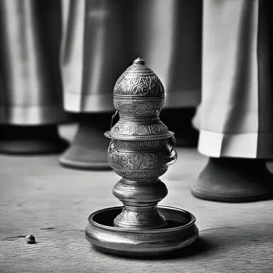 In some religious rituals, a lug is used to hold the sacred object.