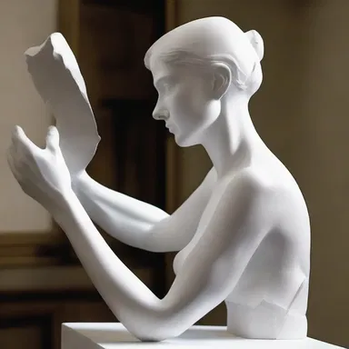 The sculptor's masterpiece featured a lug that added an element of support and balance to the artwork.
