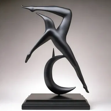 The sculptor's masterpiece featured a lug that added an element of support and balance to the artwork.
