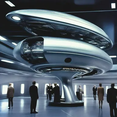 In the science fiction movie, the futuristic spaceship was equipped with a high-tech lug that allowed it to navigate through space.