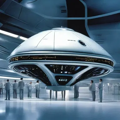 In the science fiction movie, the futuristic spaceship was equipped with a high-tech lug that allowed it to navigate through space.