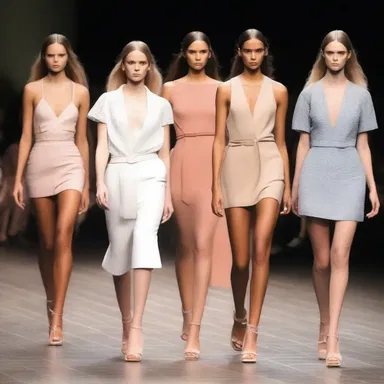 The emotional fashion show left the audience in tears.
