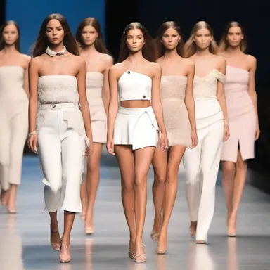 The emotional fashion show left the audience in tears.